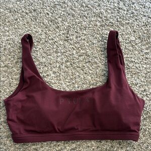 P'tula Women's Burgundy Sports Bra